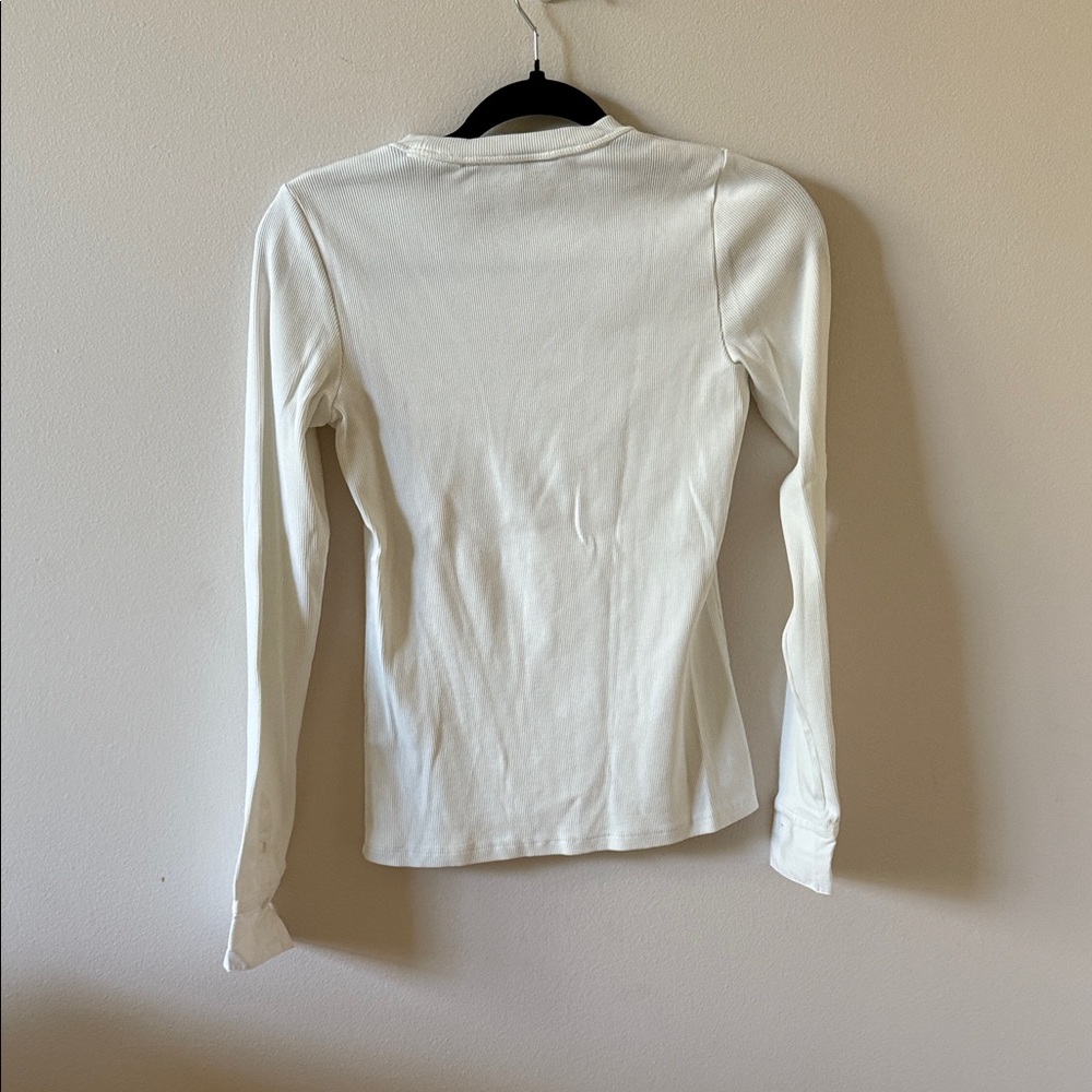 Veronica beard size xs Women's White Long Sleeve Top - Picture 3 of 4